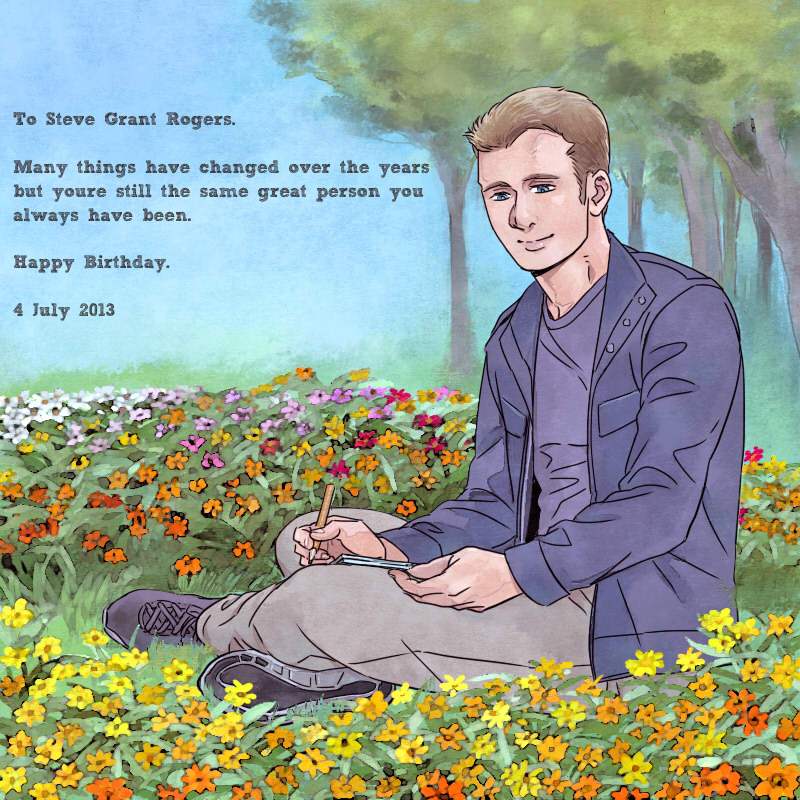 【MCU】Happy Birthday Dear Cap.